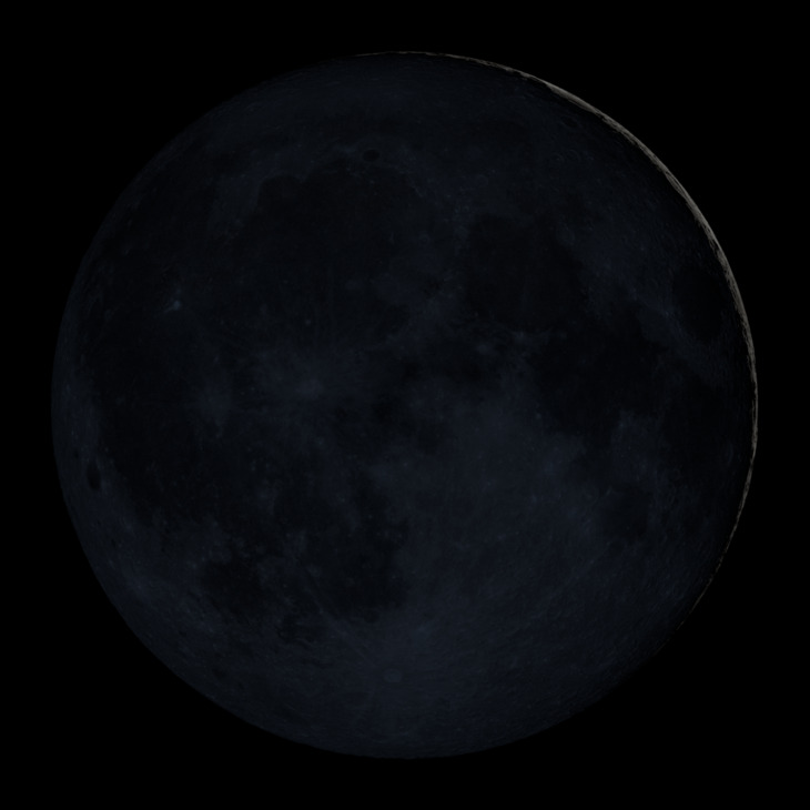 Waxing Crescent (5%)
